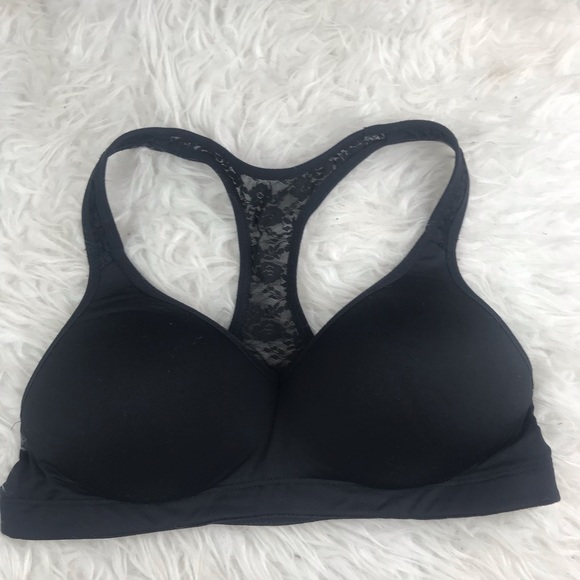 PINK Victoria's Secret Other - PINK Victoria Secret Yoga Black Yoga Push-up Sz M